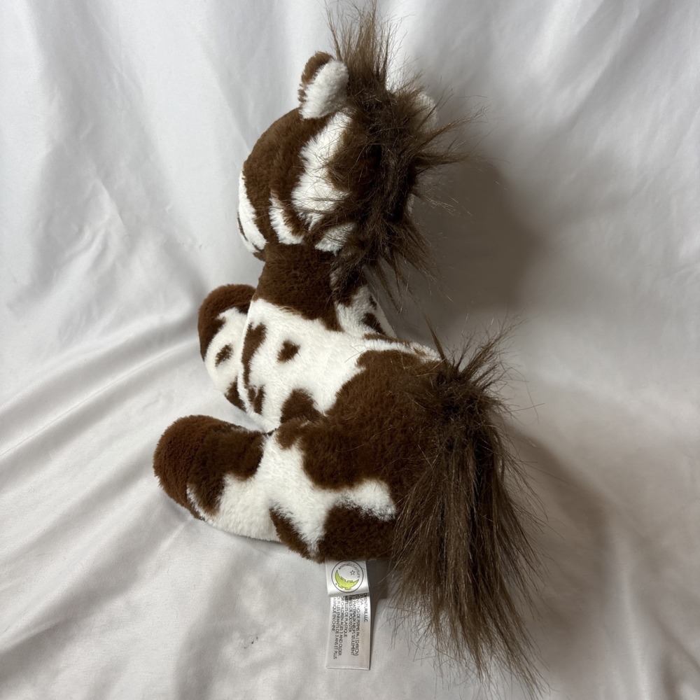 Animal Adventure Horse Pony Plush Pinto Paint Brown White 19"‎ Floppy Neck - Picture 4 of 8
